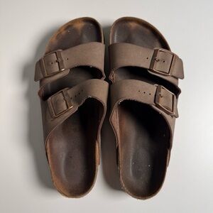 Birkenstock Brown Double Strap Arizona Sandals Women’s Size 42